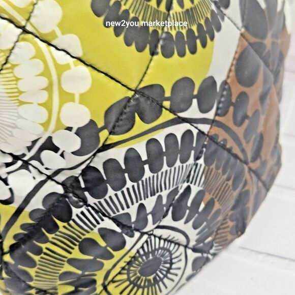 2 Vera Bradley Cocoa Moss Crossbody Shoulder Bag Floral Paisley w/ Frannie purse - Picture 3 of 16